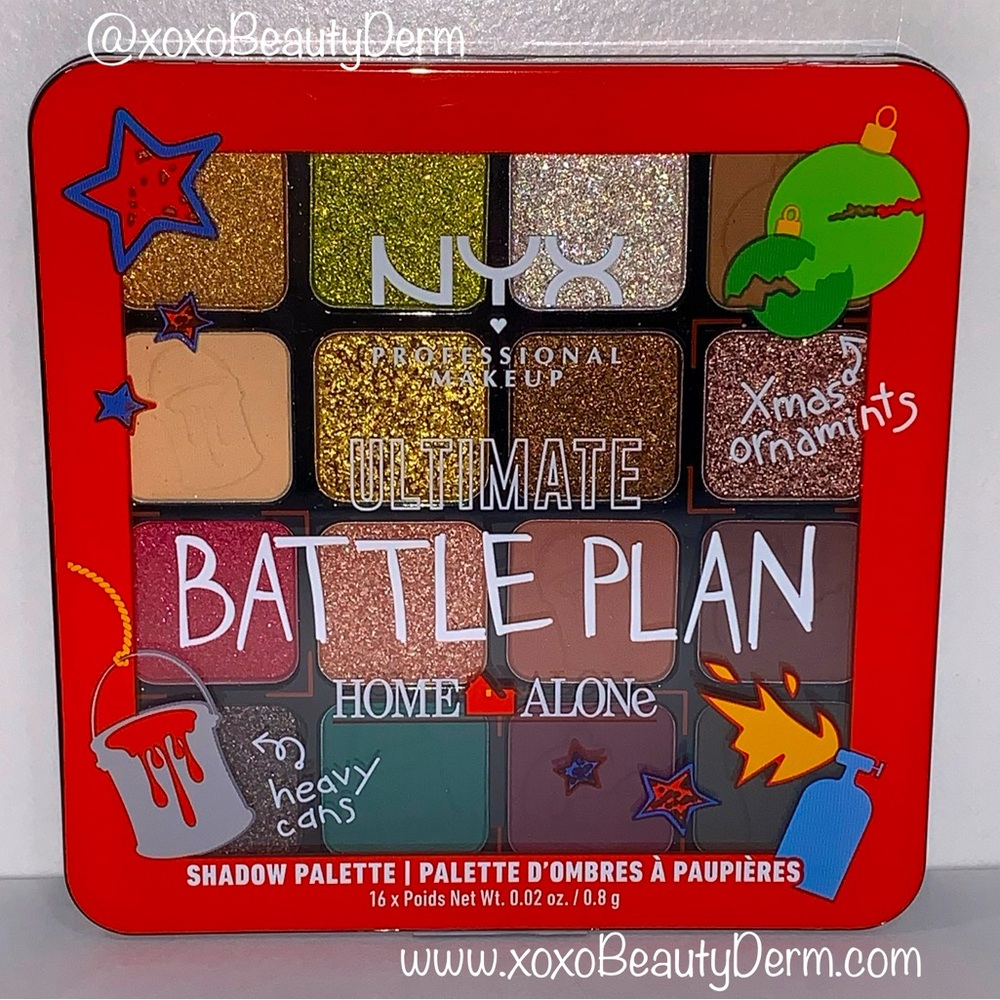 NYX Ultimate Eyeshadow Palette - Battle Plan Home Alone (Limited Edition)